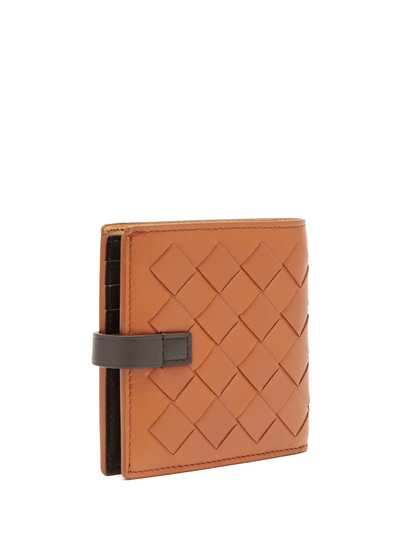 Intrecciato leather wallet - 3