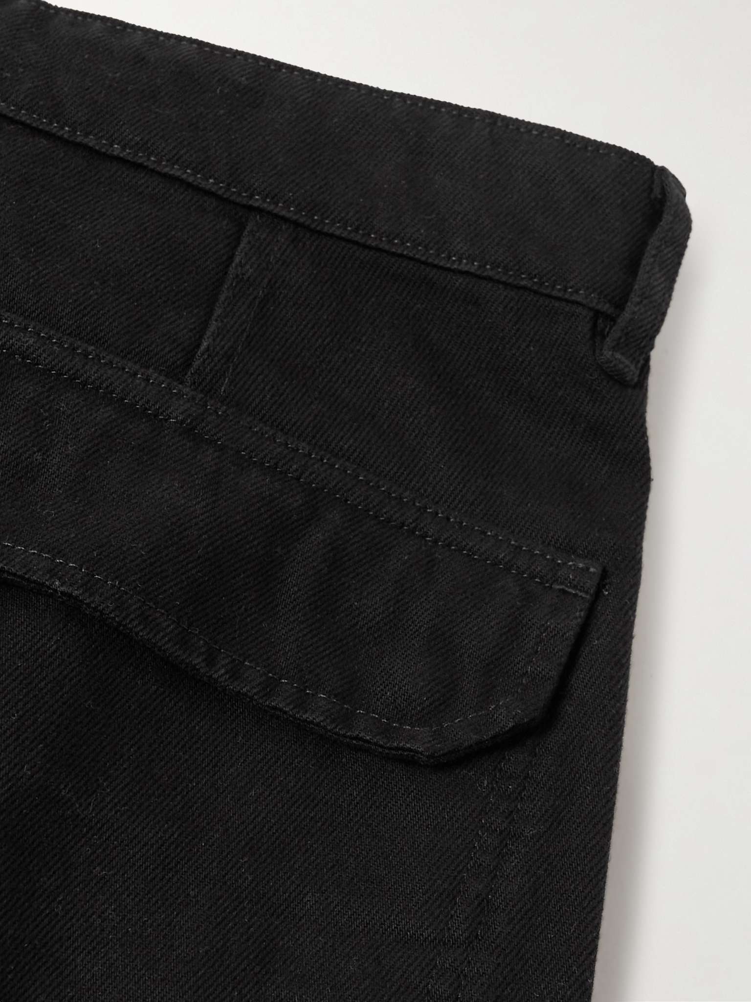 Straight-Leg Cotton-Twill Cargo Trousers - 5