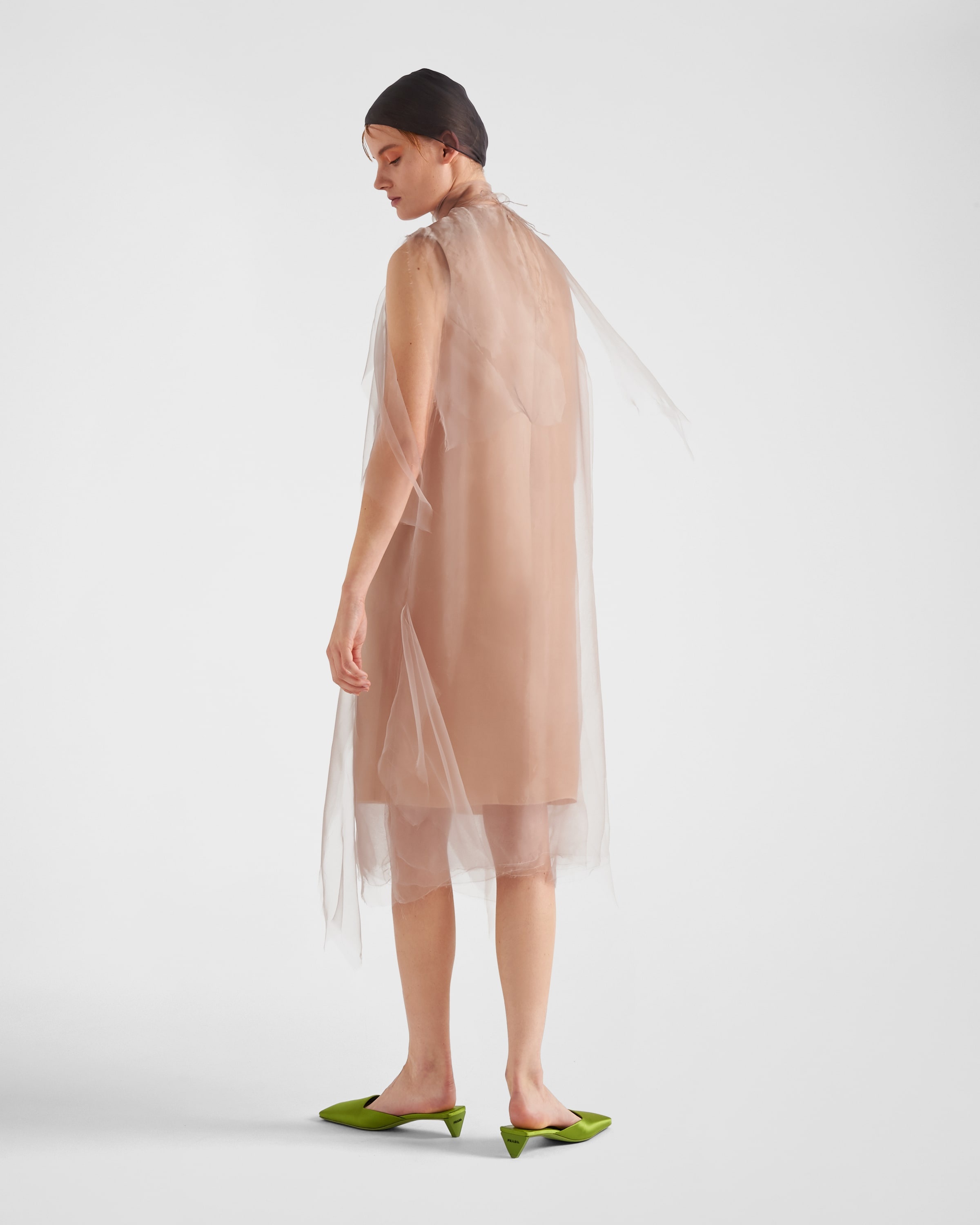 Technical voile dress - 5