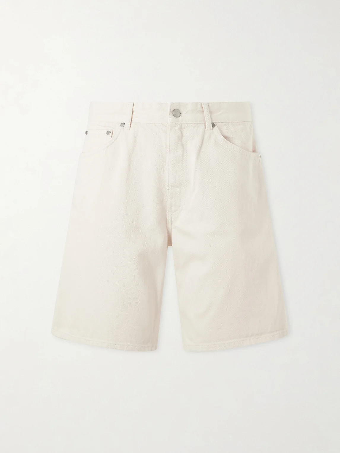 Otis Straight-Leg Organic Denim Shorts - 1