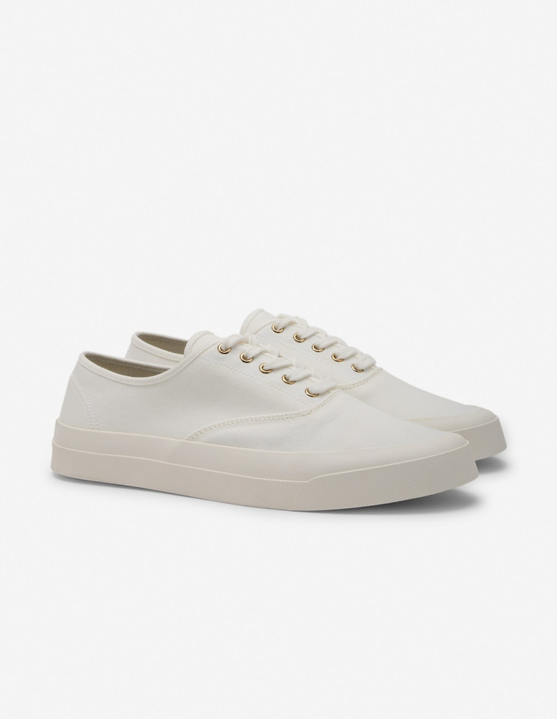 Maison Kitsuné CANVAS LACE-UP SNEAKERS outlook