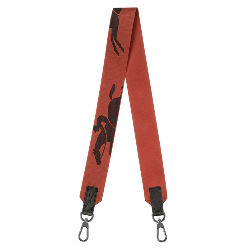 Longchamp 3D Shoulder strap Tomato - Canvas 1