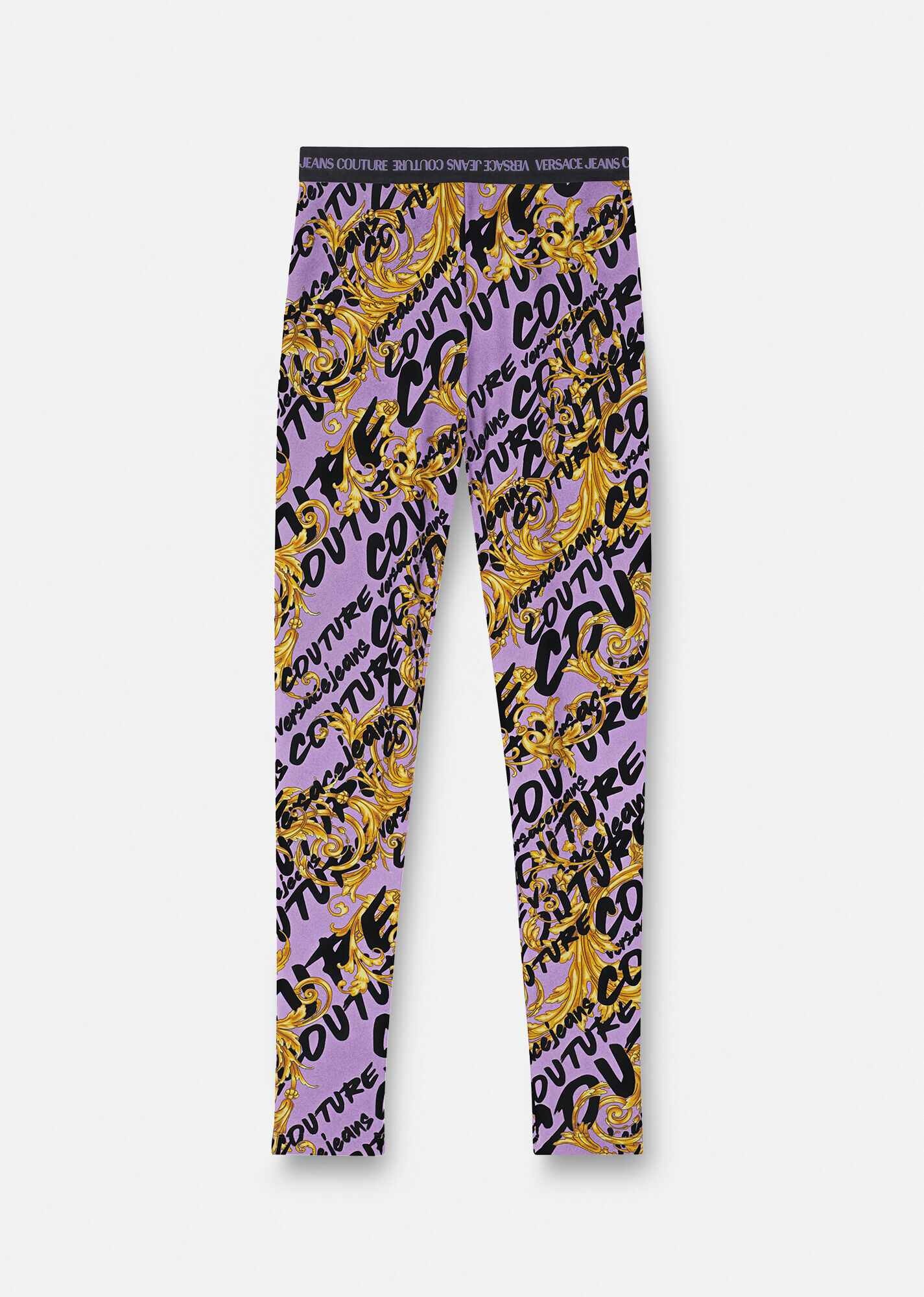 Logo Brush Couture Leggings - 1