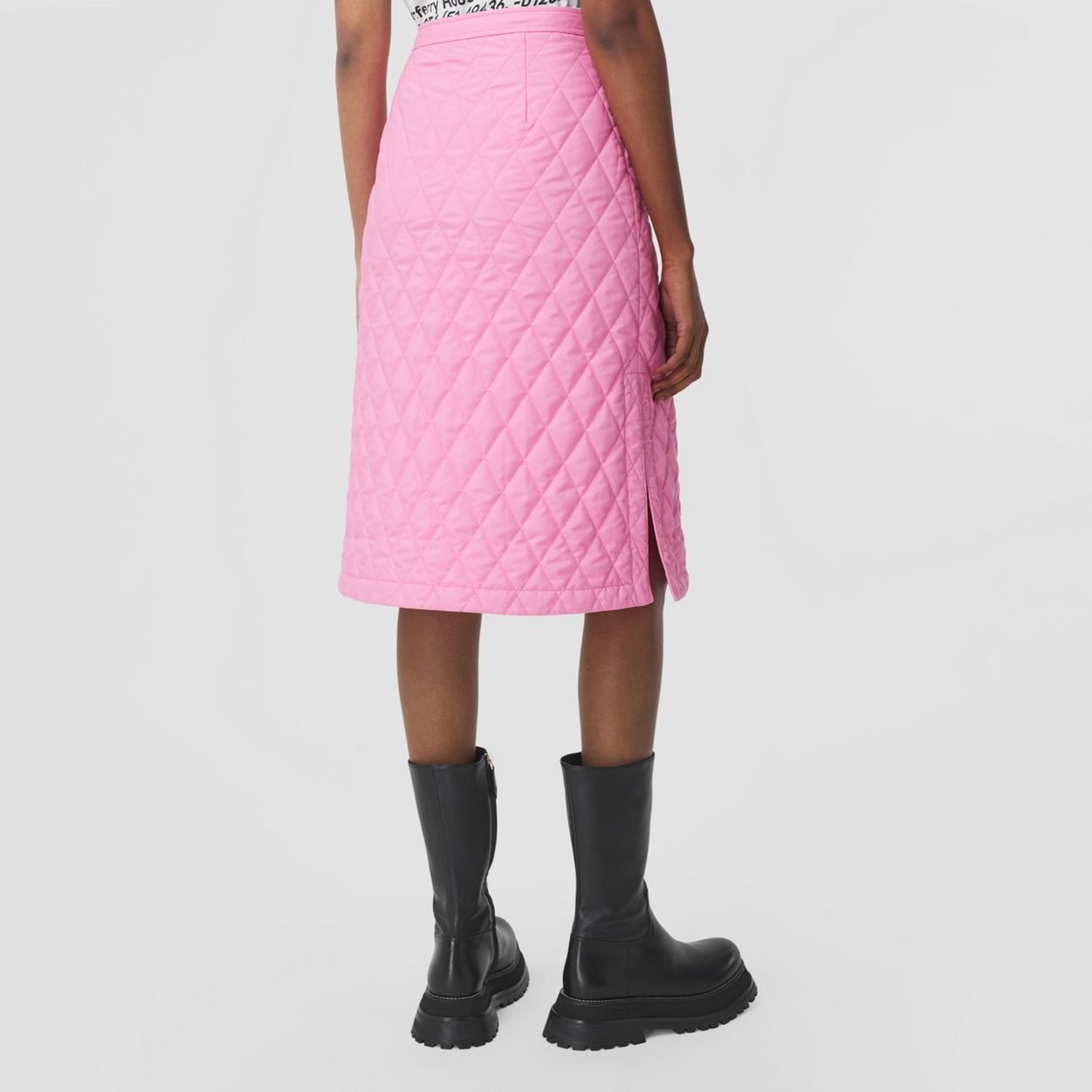 Diamond Quilted Skirt - 4