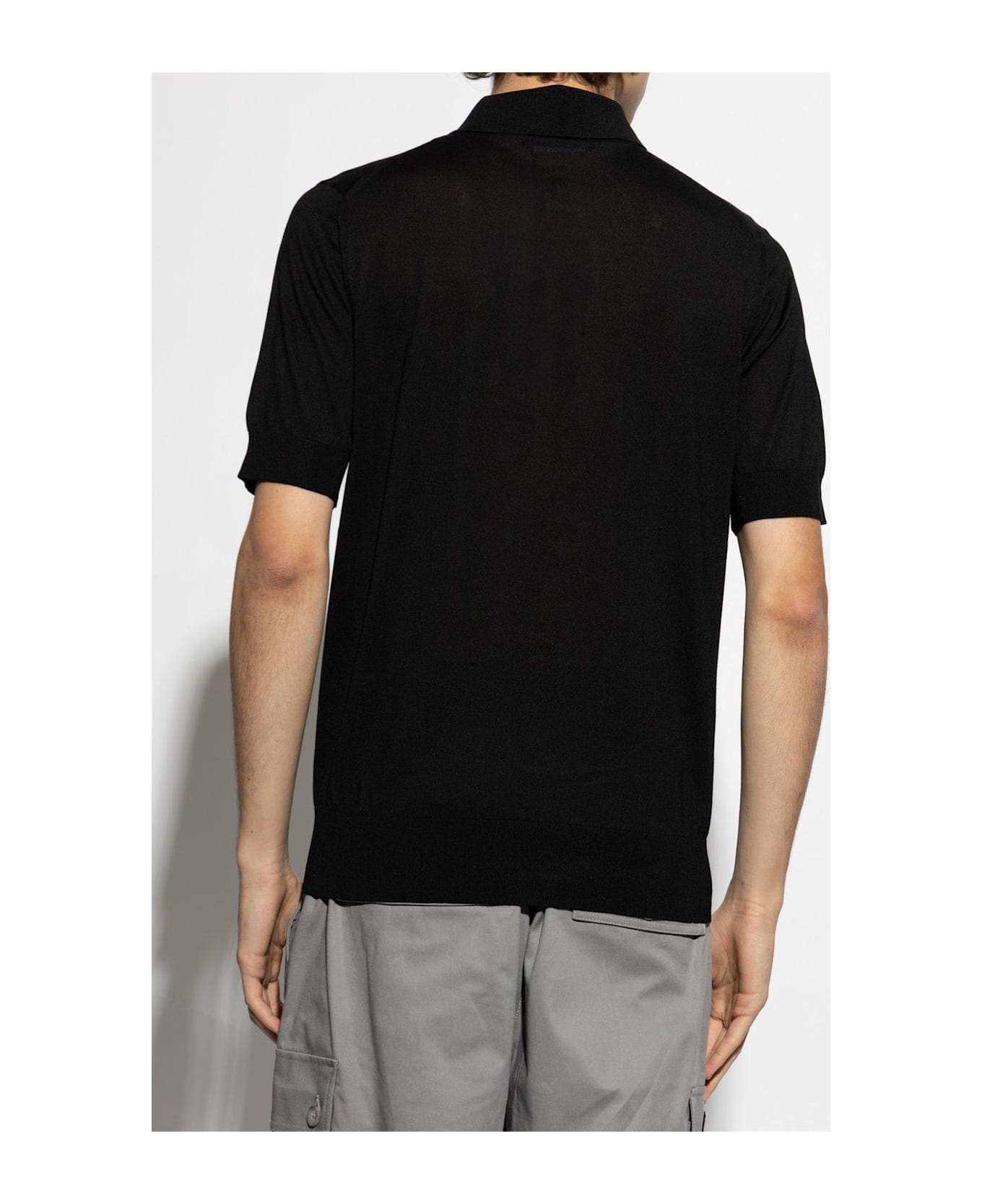 Logo Embroidered Polo Shirt - 3