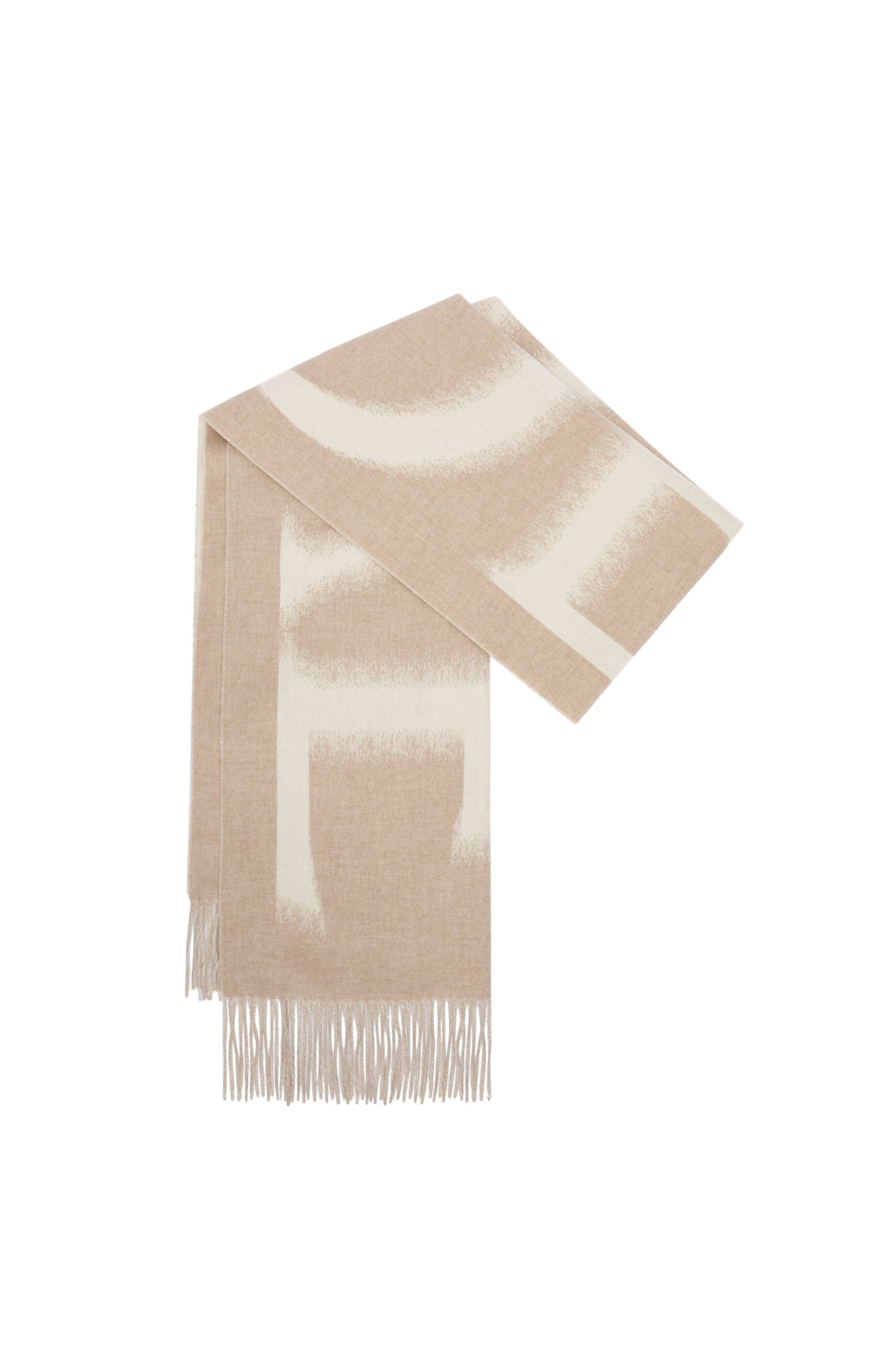LOEWE scarf in wool and cashmere - 4