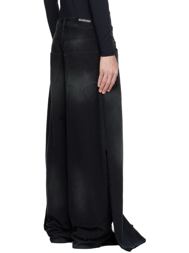 Black Double Side Jeans 3