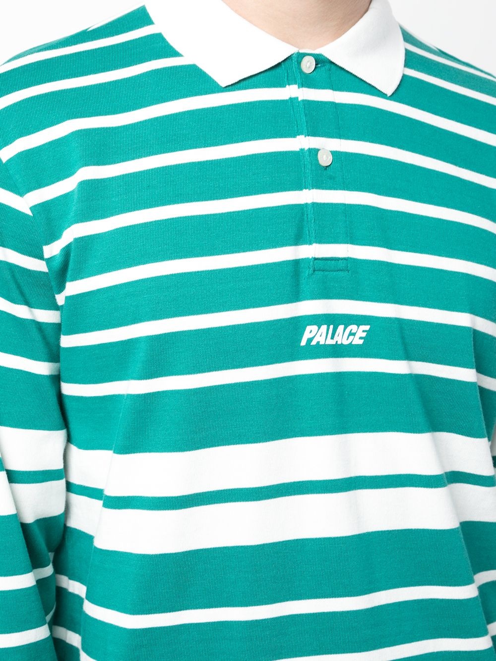 striped polo shirt - 5