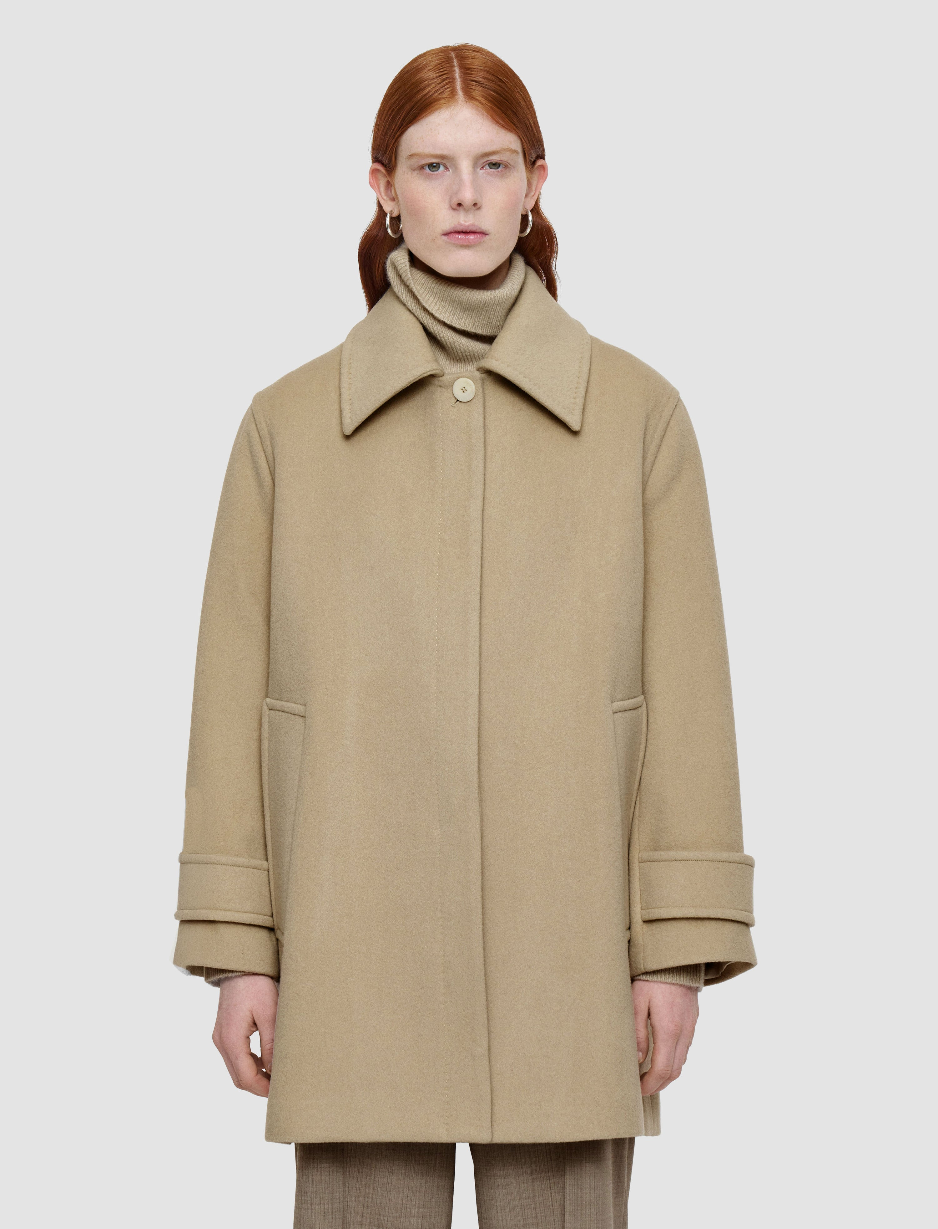 Loti Soft Wool Cashmere Coat - 3