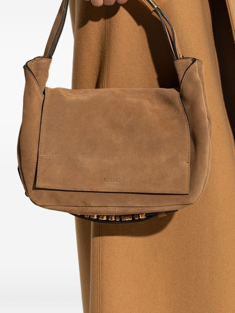 Moschino suede tote bag outlook