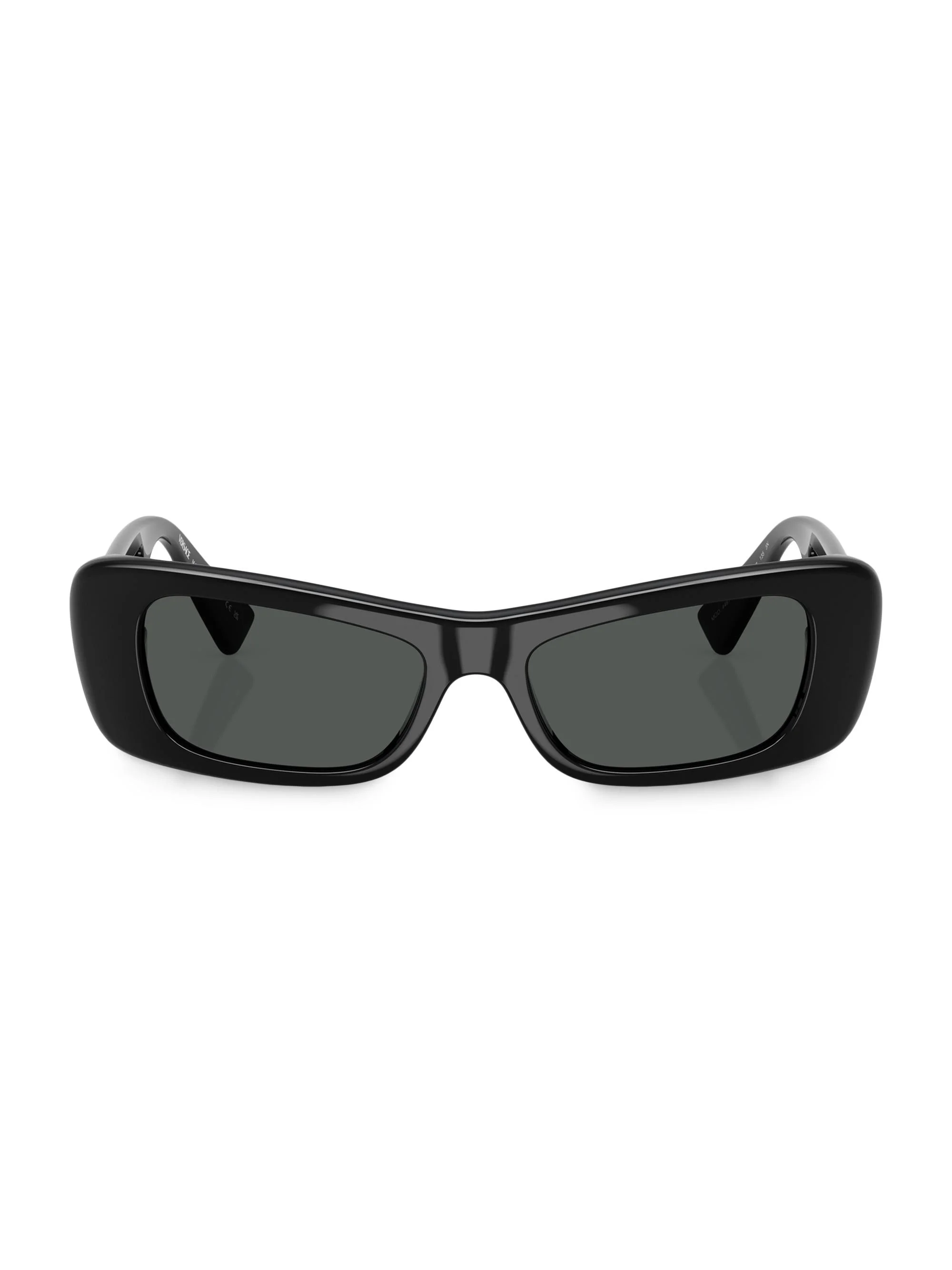 Women's Lens Logo Pillow 54MM Sunglasses - Shadow Black - 1