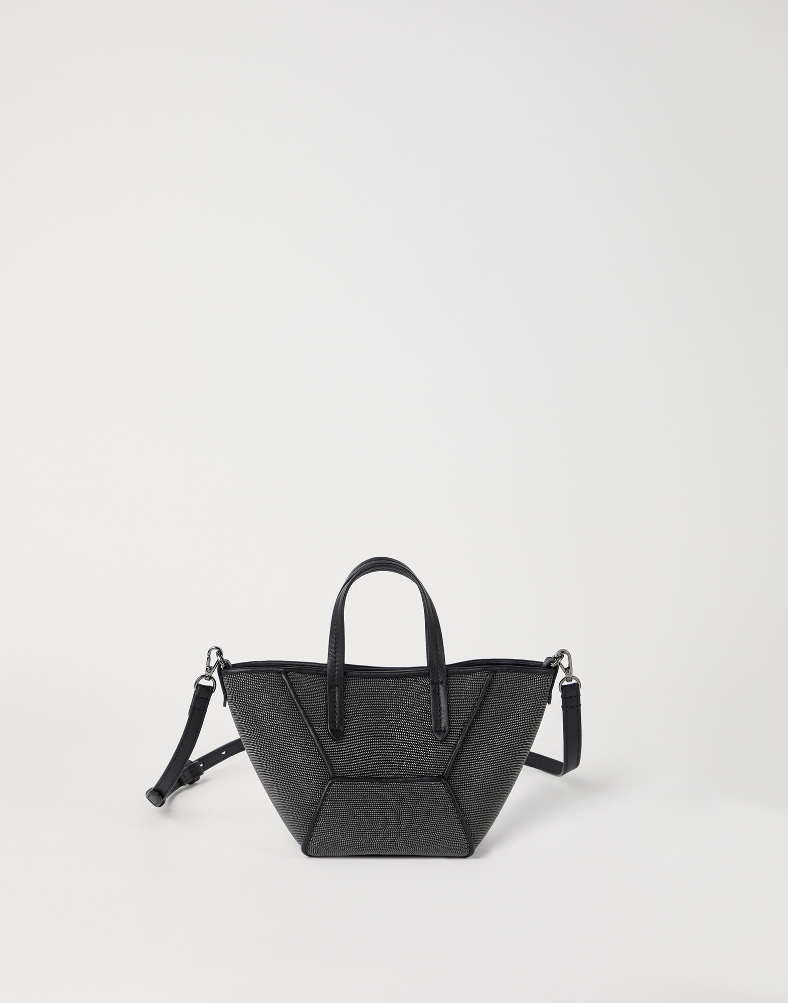 Precious BC Duo mini bag in grained leather - 1