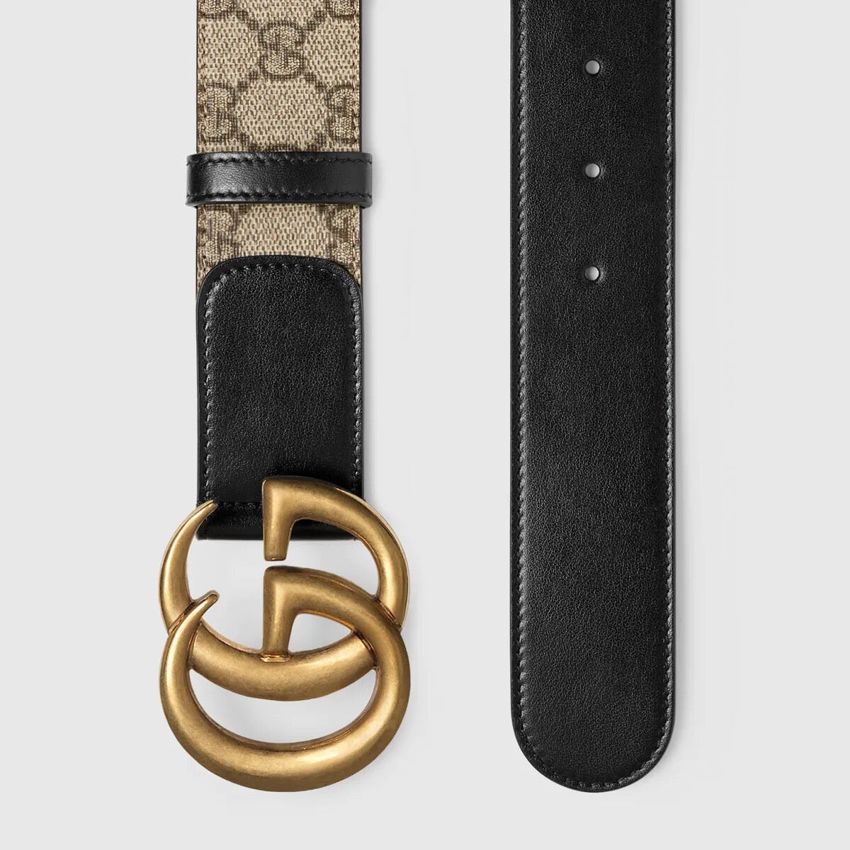 Gucci GG Double G Buckle Belt - 2
