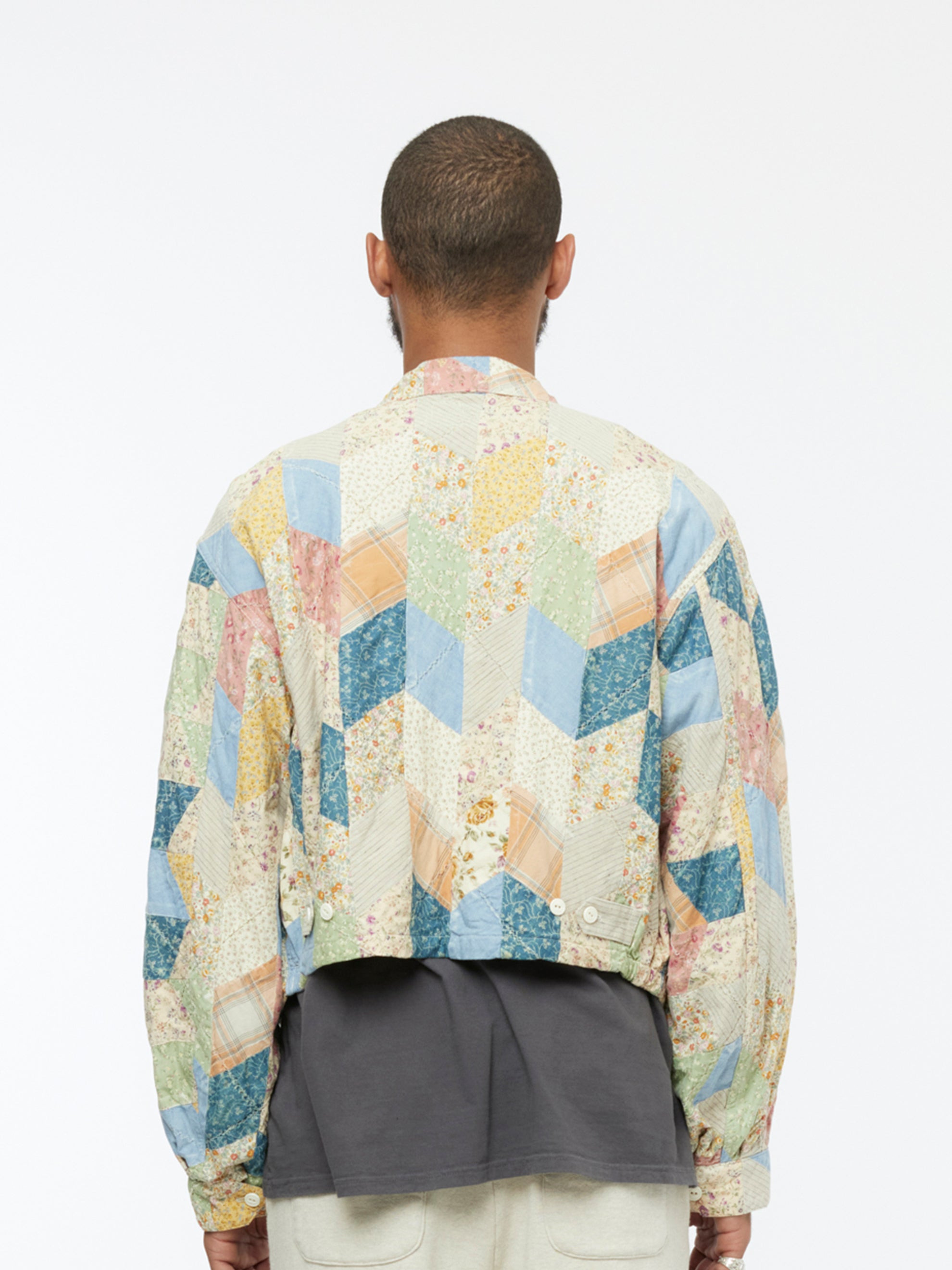 YABANE QUILT PATCHWORK DRIZZLER JACKET - 3