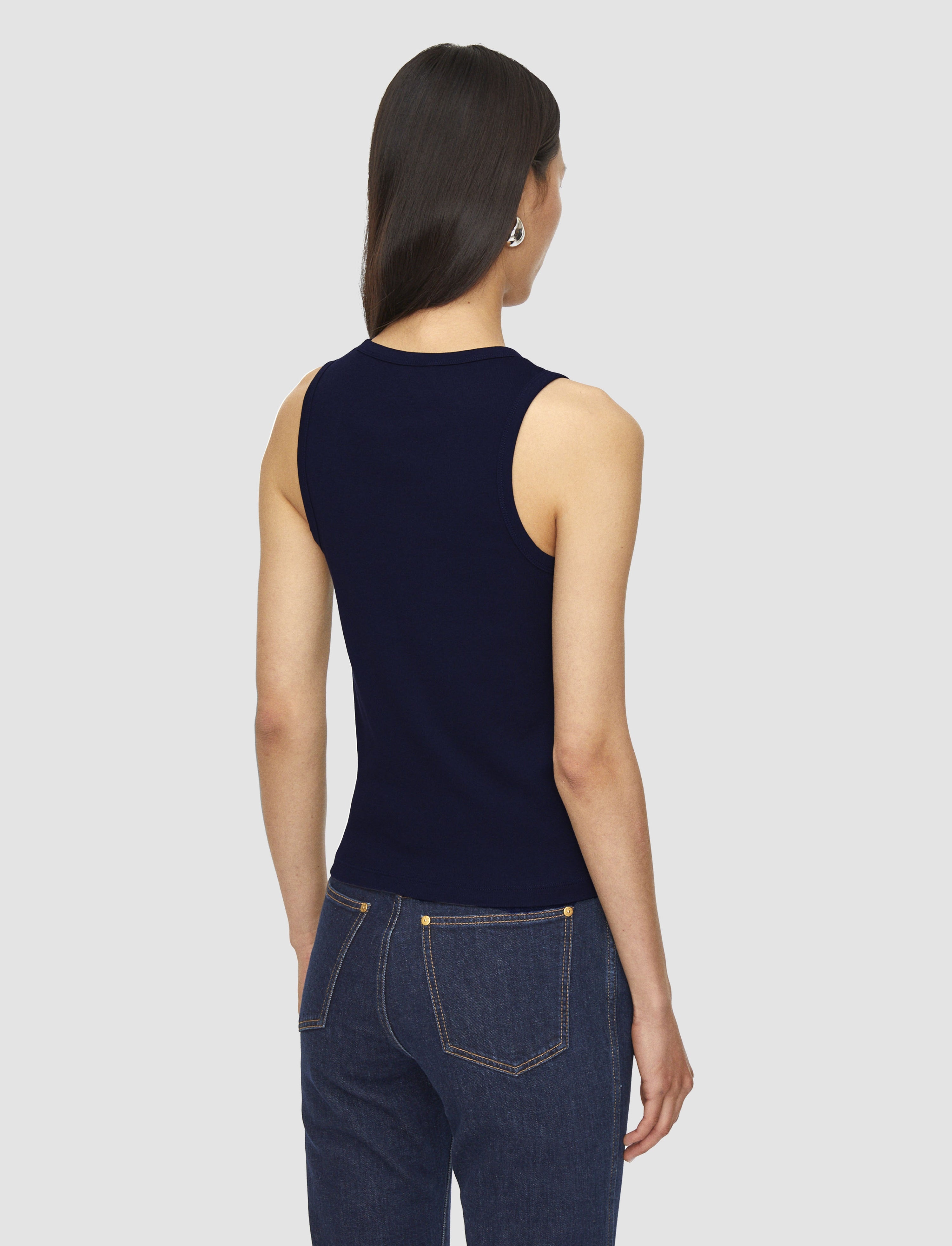 Jersey Rib Tank Top - 4