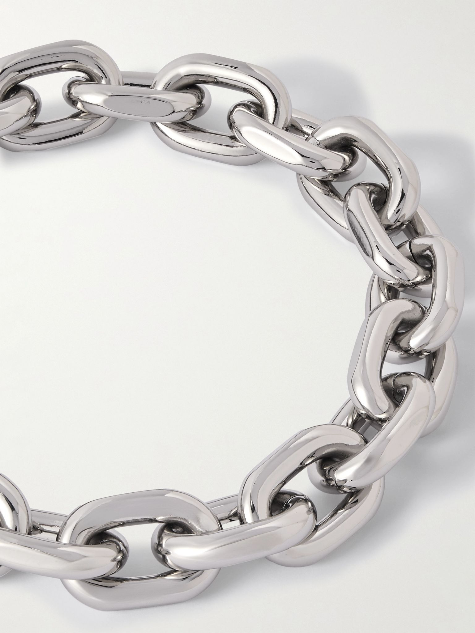 XL Link silver-tone necklace Silver - 4