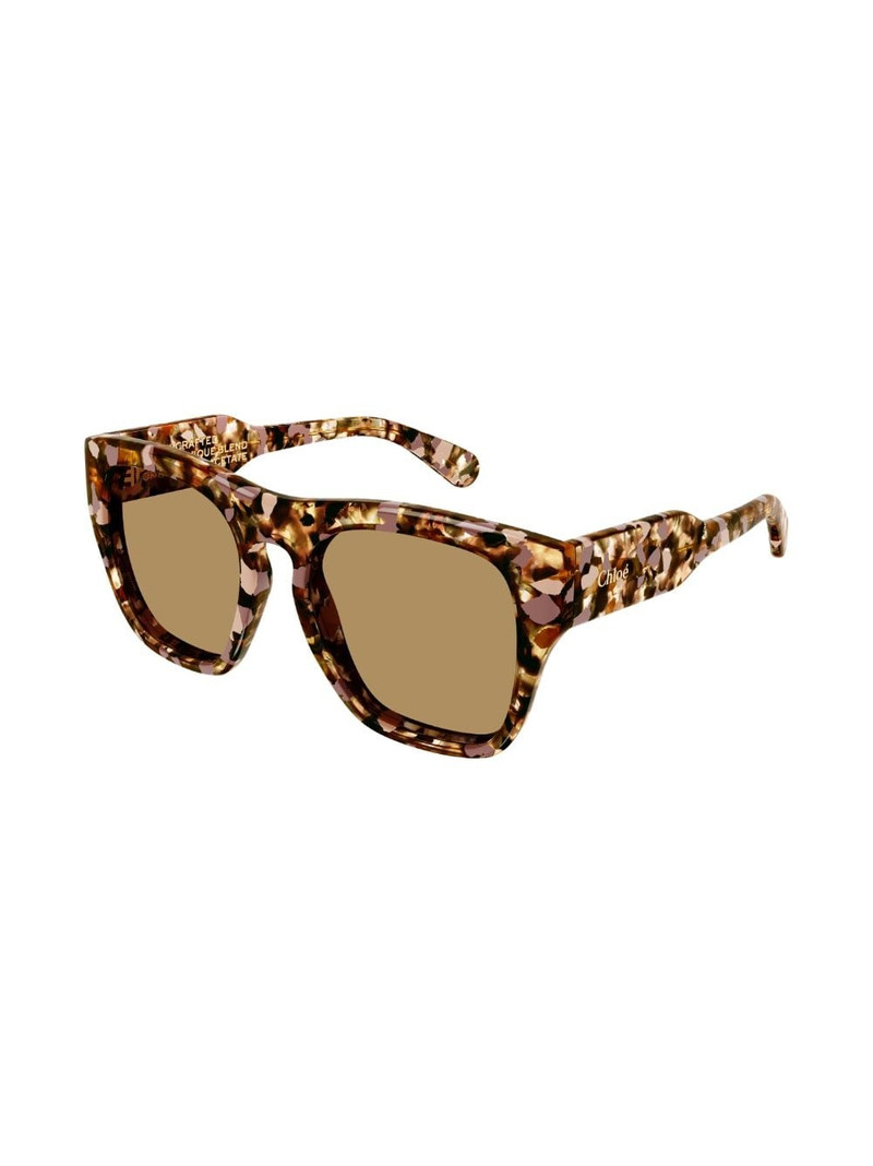 Chloé Gayia square-frame sunglasses outlook