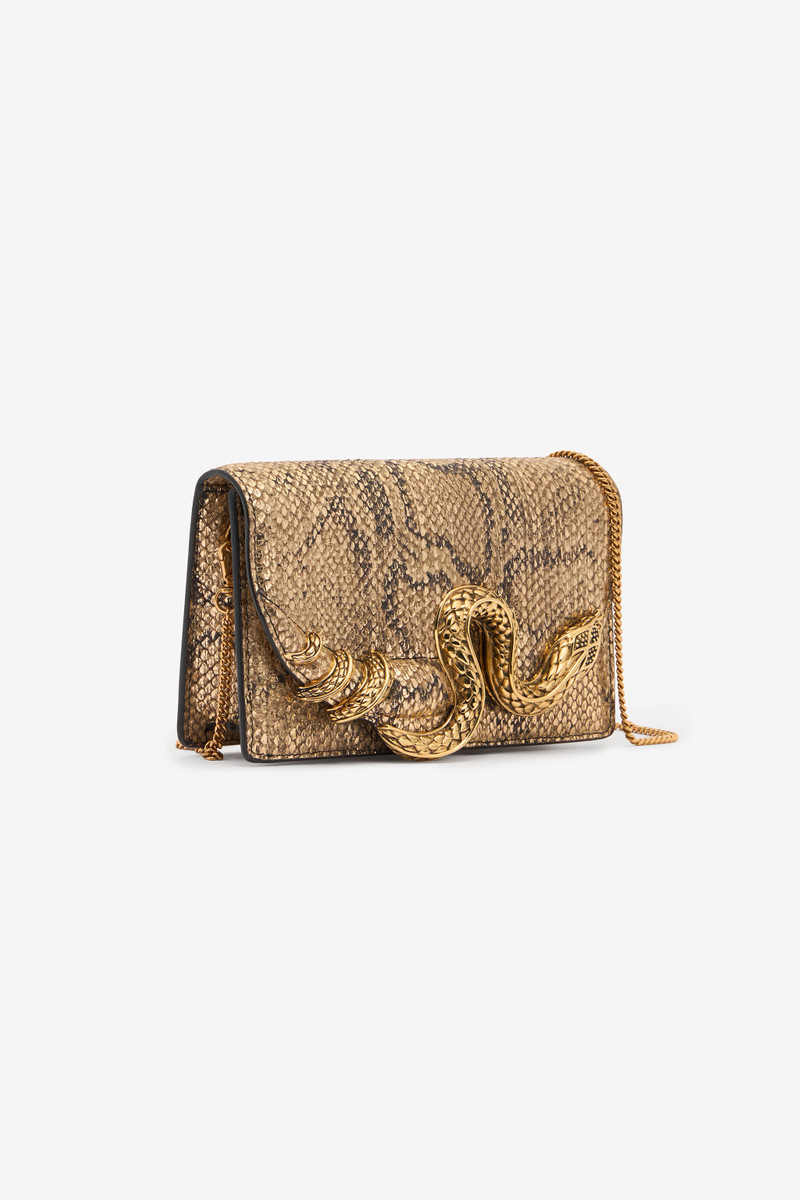 Bag with Golden Python and Snake Motif 6