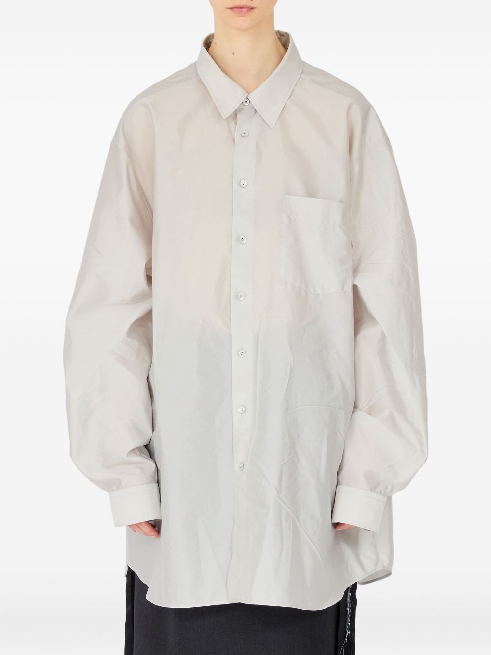 long-sleeved pocket shirt - 3