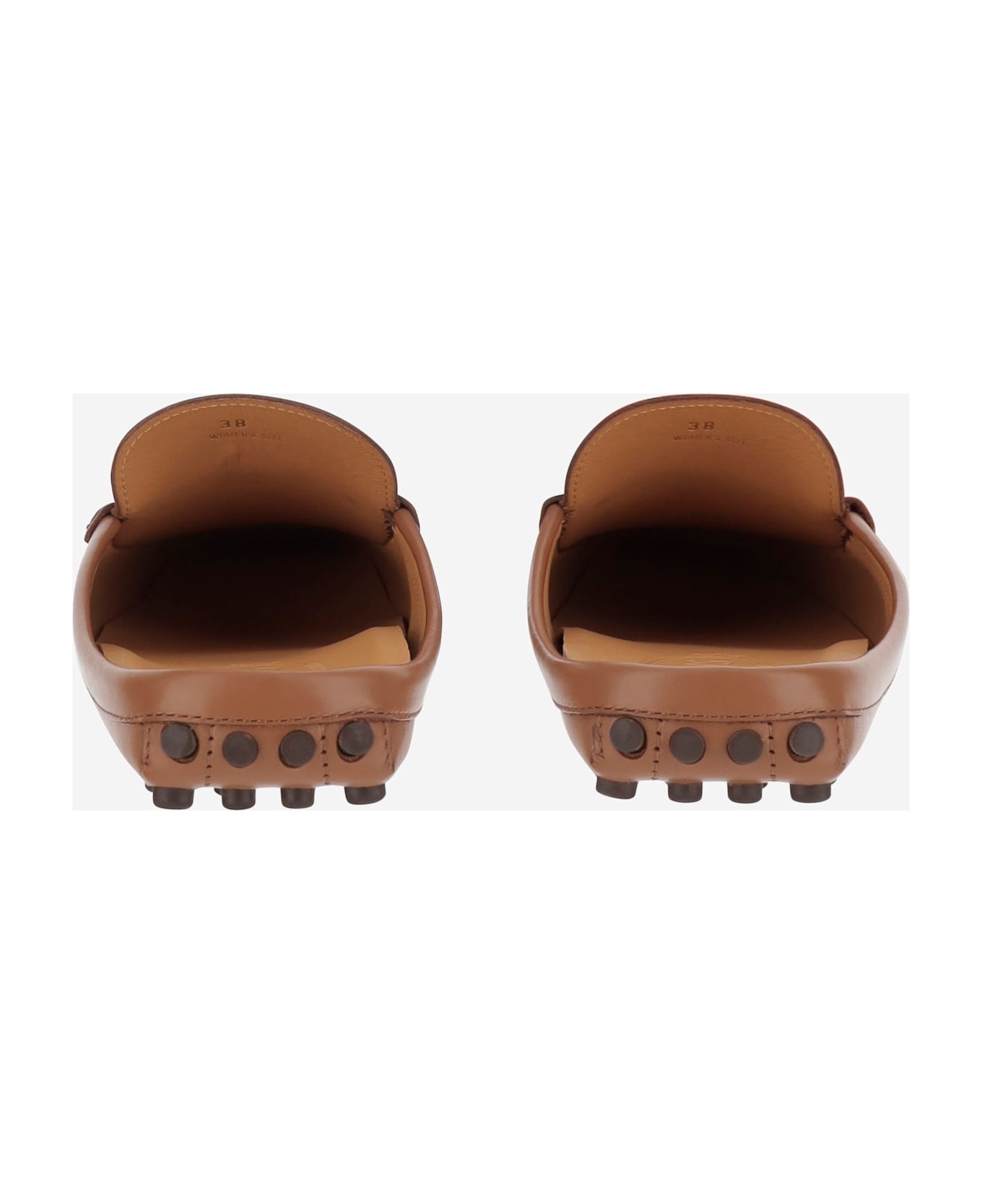 Leather Gommino Sabot - 4