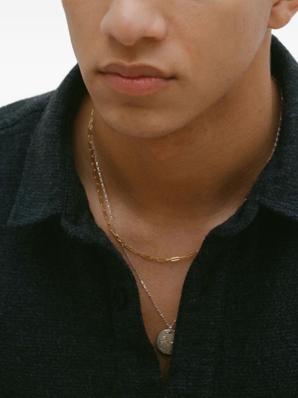 cable-link chain necklace - 2