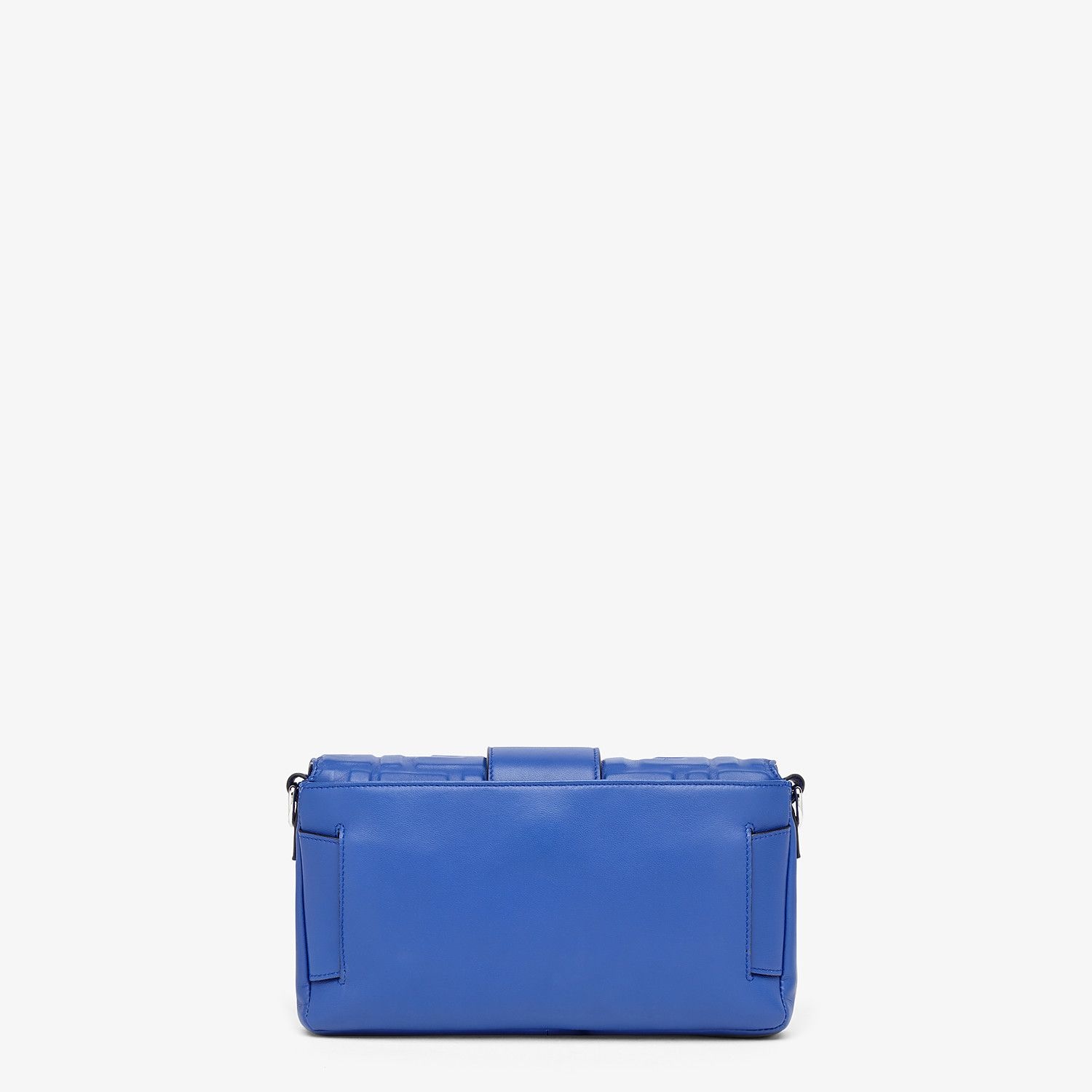 Blue nappa leather bag - 4