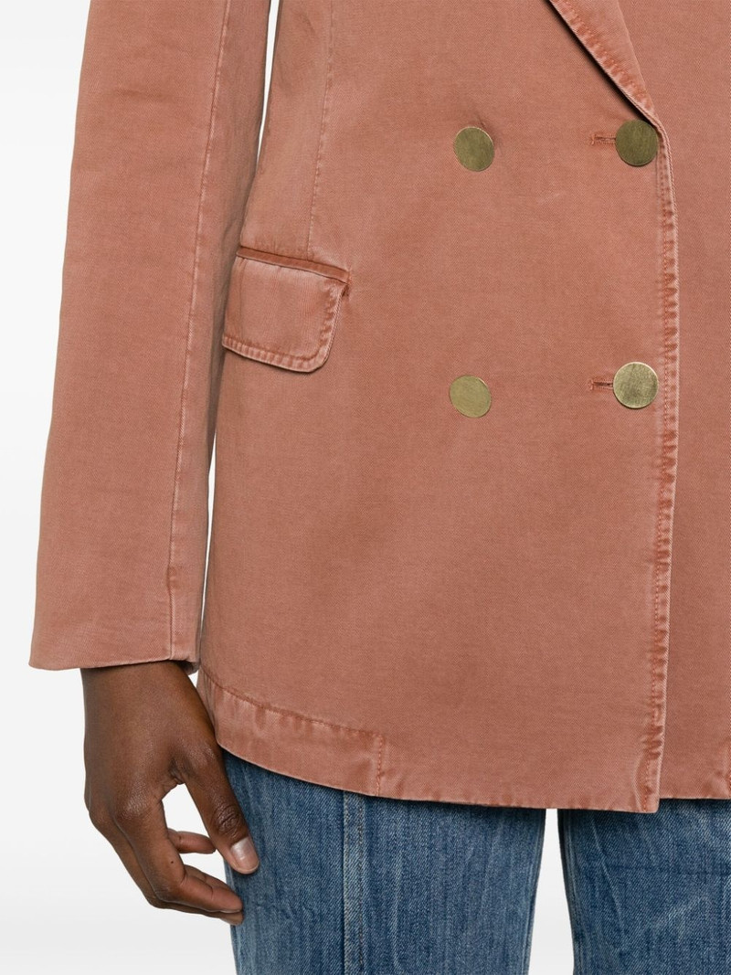 peak-lapels double-breasted blazer 5