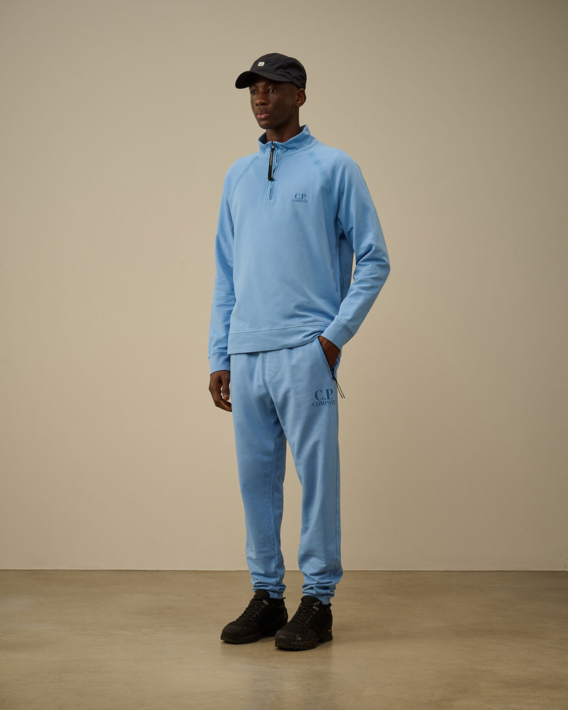 C.P. Company Light Fleece Logo Sweatpants outlook