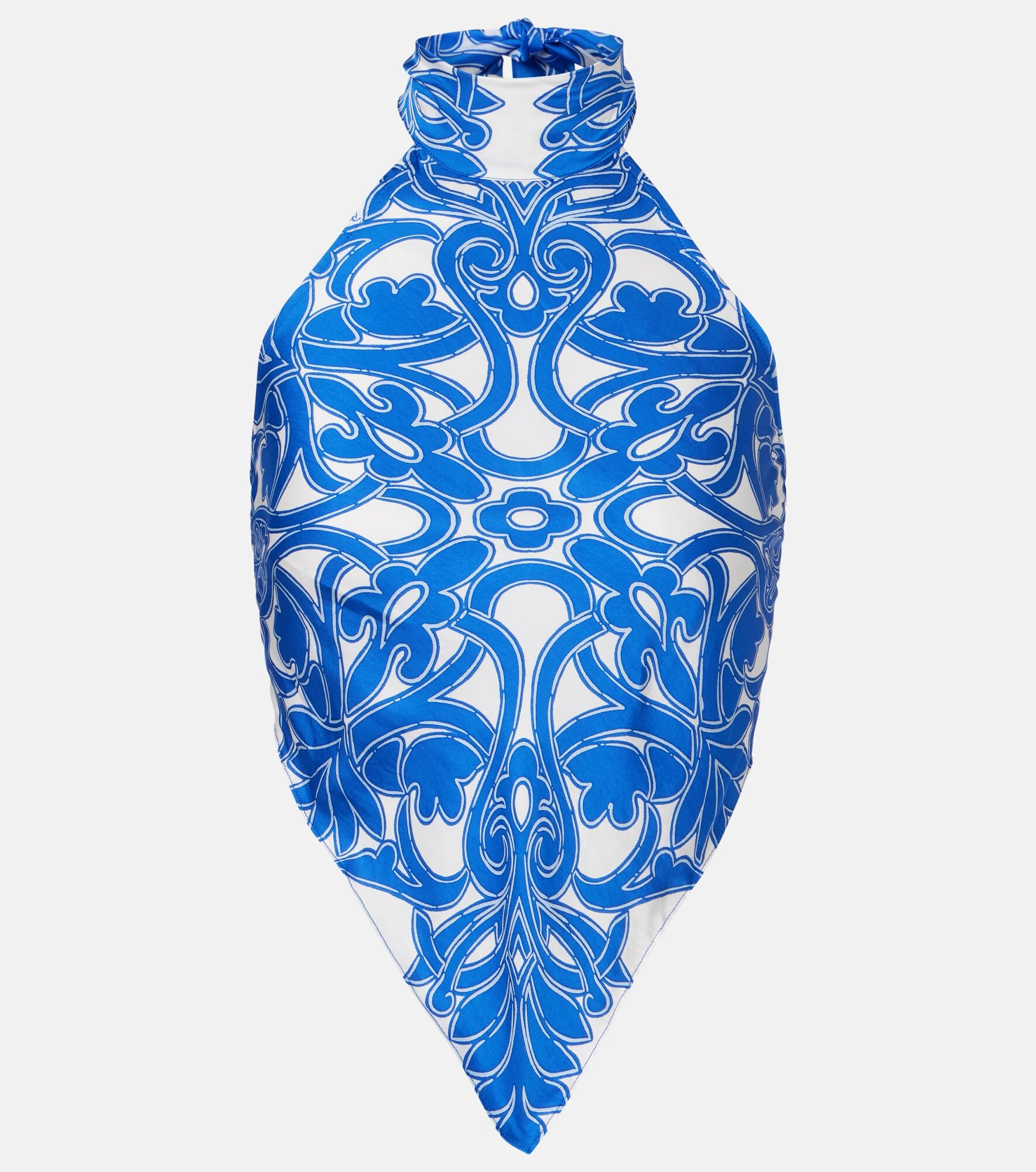 Guilia printed halterneck top - 1