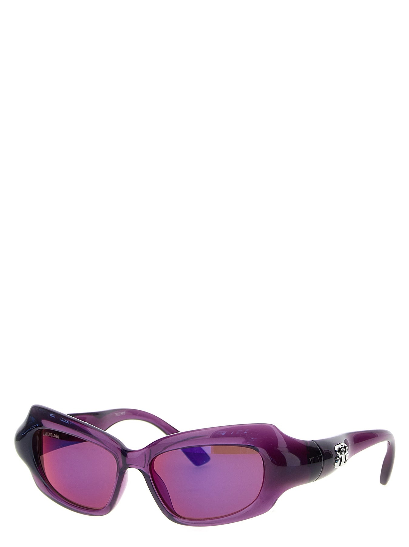 Palazzo Rectangle Sunglasses Purple - 3