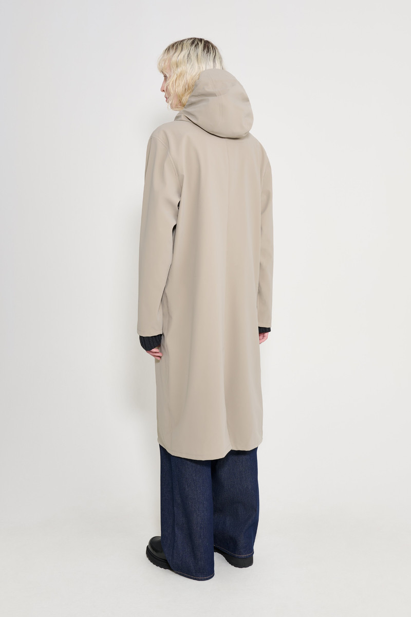 Stockholm Long Patch Raincoat Potato 3