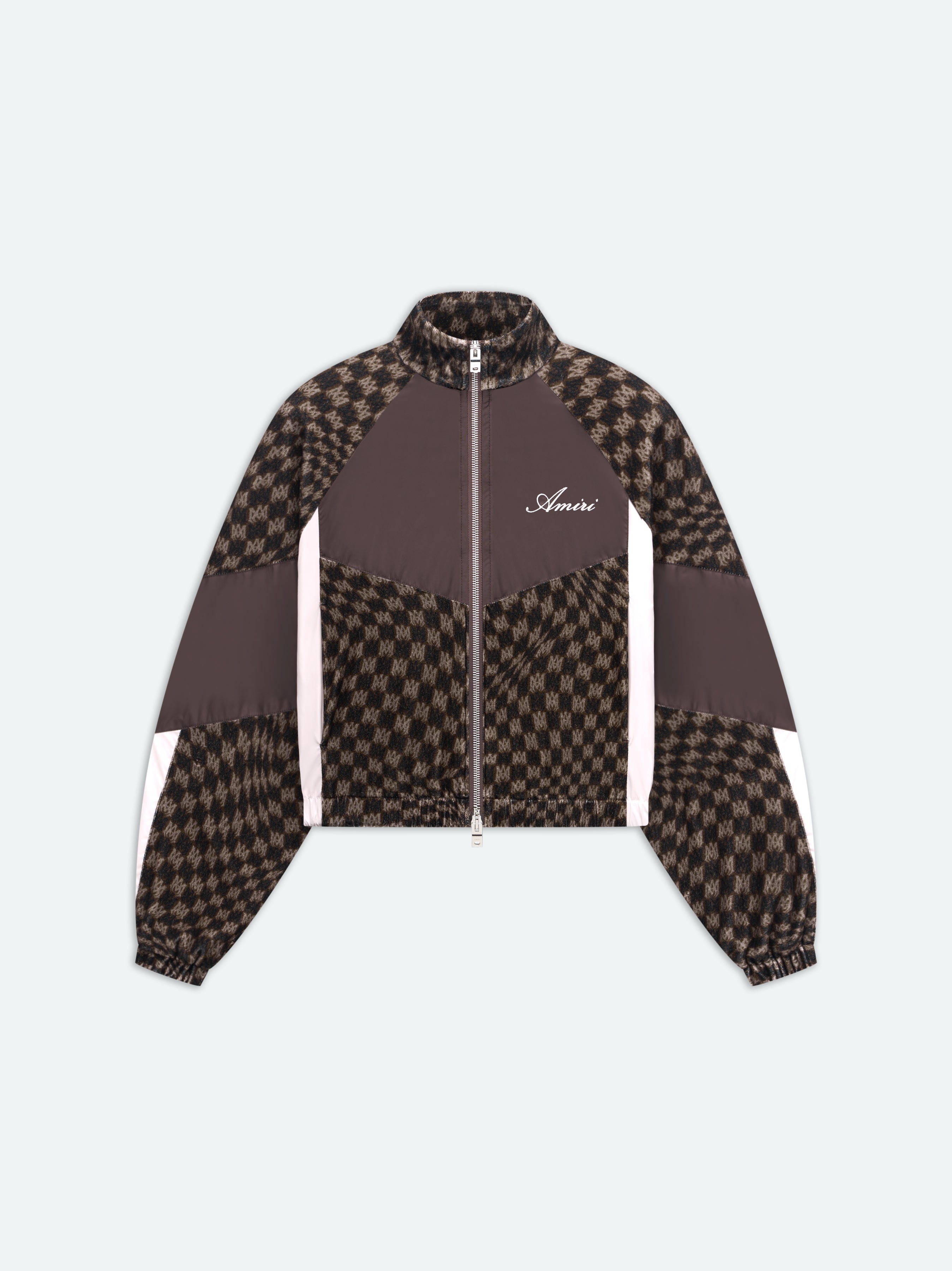 RETRO ZIP UP TRACK JACKET - 1