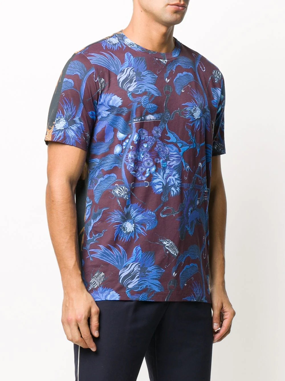 slim fit printed T-shirt - 3