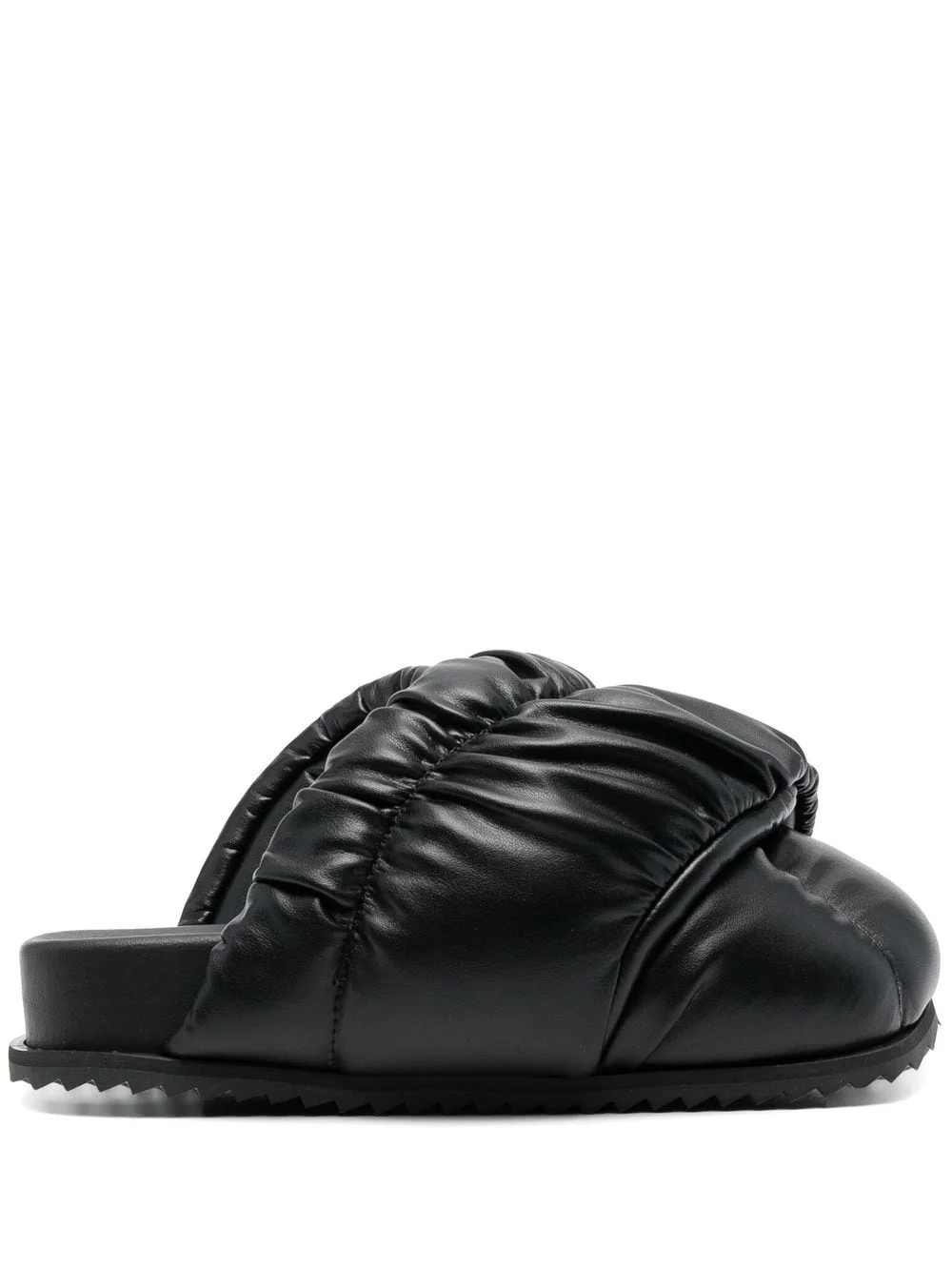 padded slip-on mules - 1