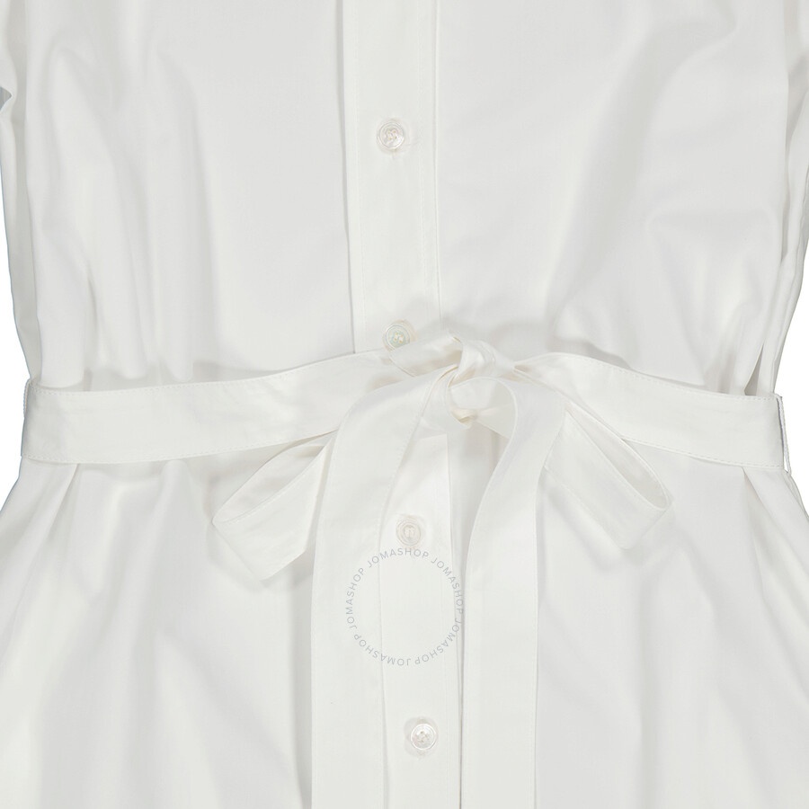 Stella McCartney White Organic Cotton-poplin Anastasia Shirt Dress - 2