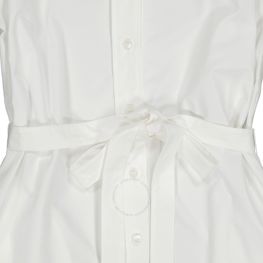 Stella McCartney White Organic Cotton-poplin Anastasia Shirt Dress - 5