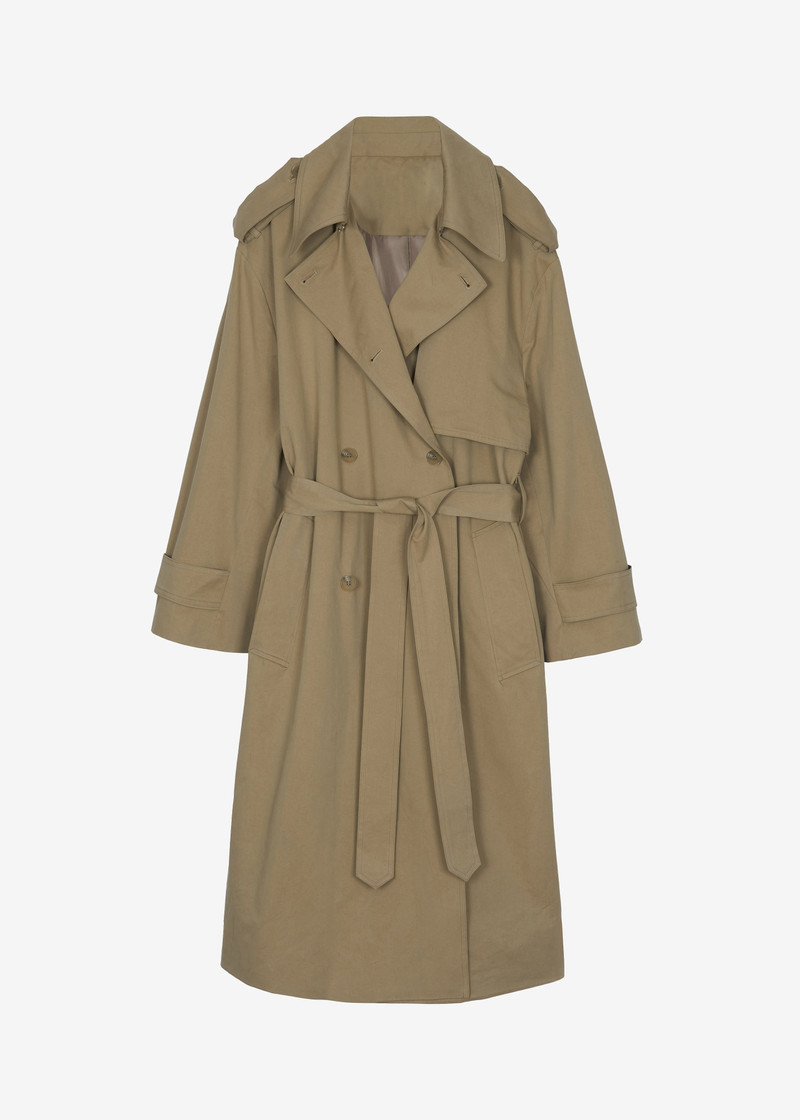 Nabesna Trench Coat - Beige 1