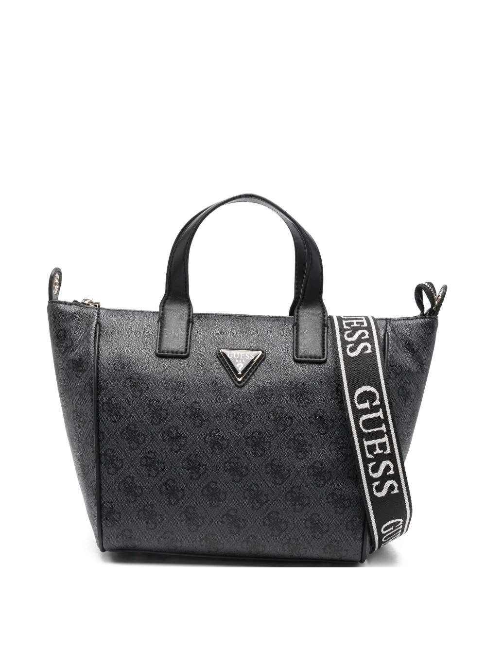 small patterned tote bag - 1