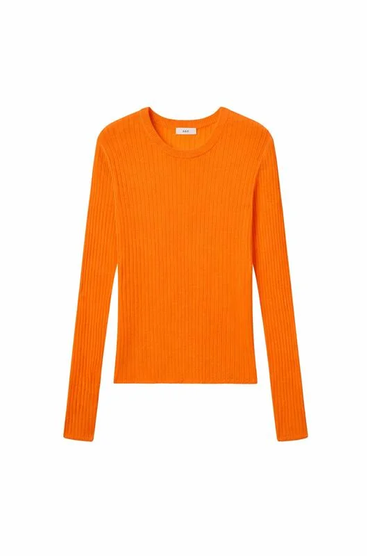 Kyle Ribbed Merino Top - 1