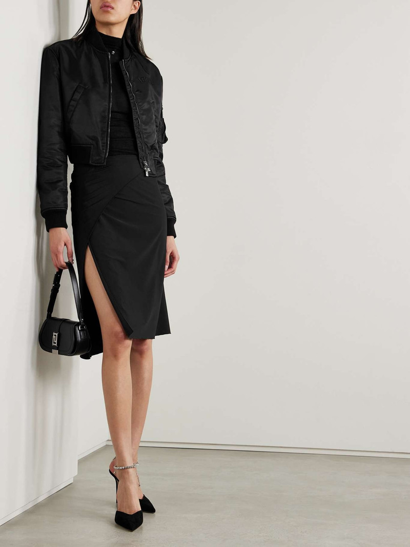 Cropped Bomber Jacket 4