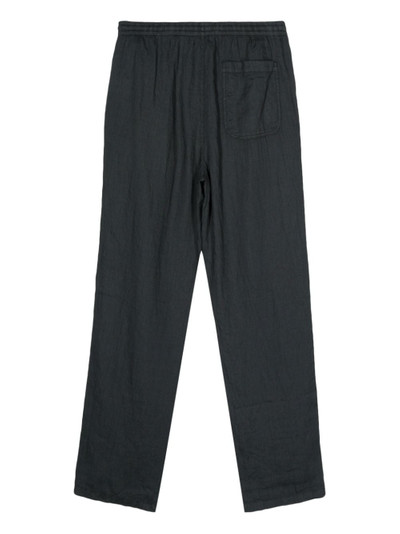 Aspesi linen straight-leg trousers outlook