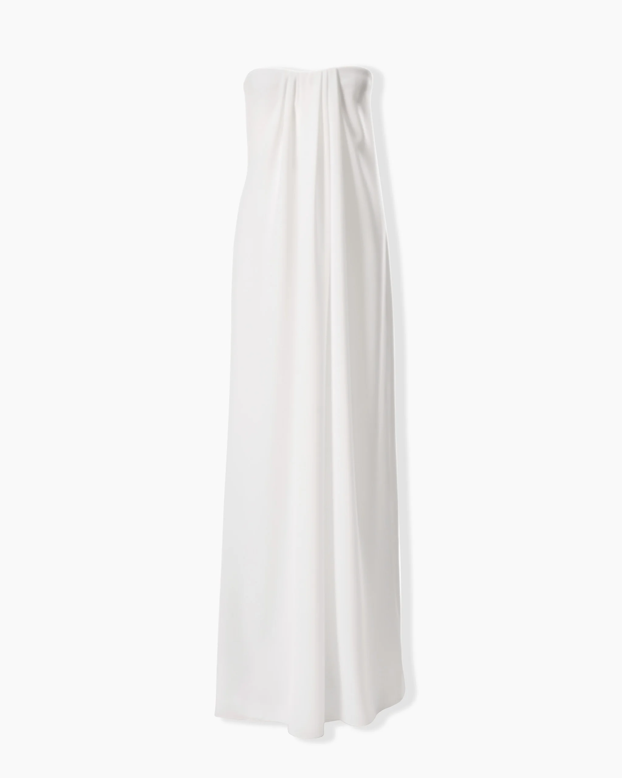 Strapless Draped Front Gown - 1