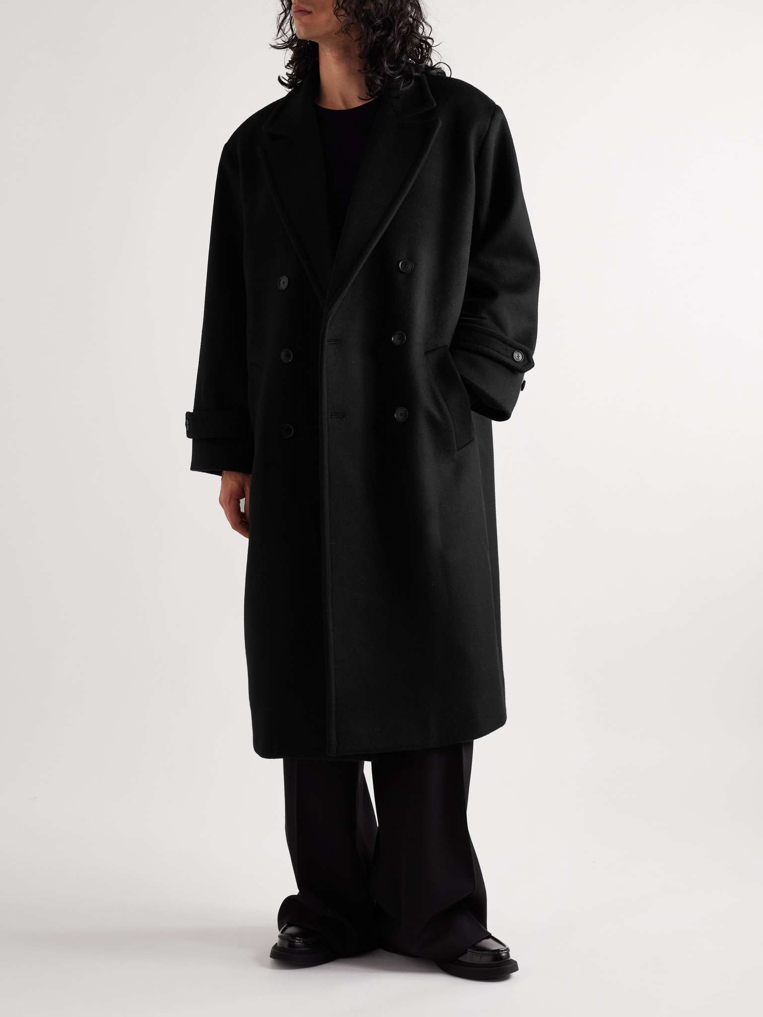 George Double-Breasted Wool Coat - 2