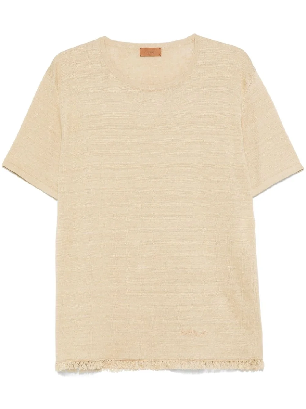 linen T-shirt - 1
