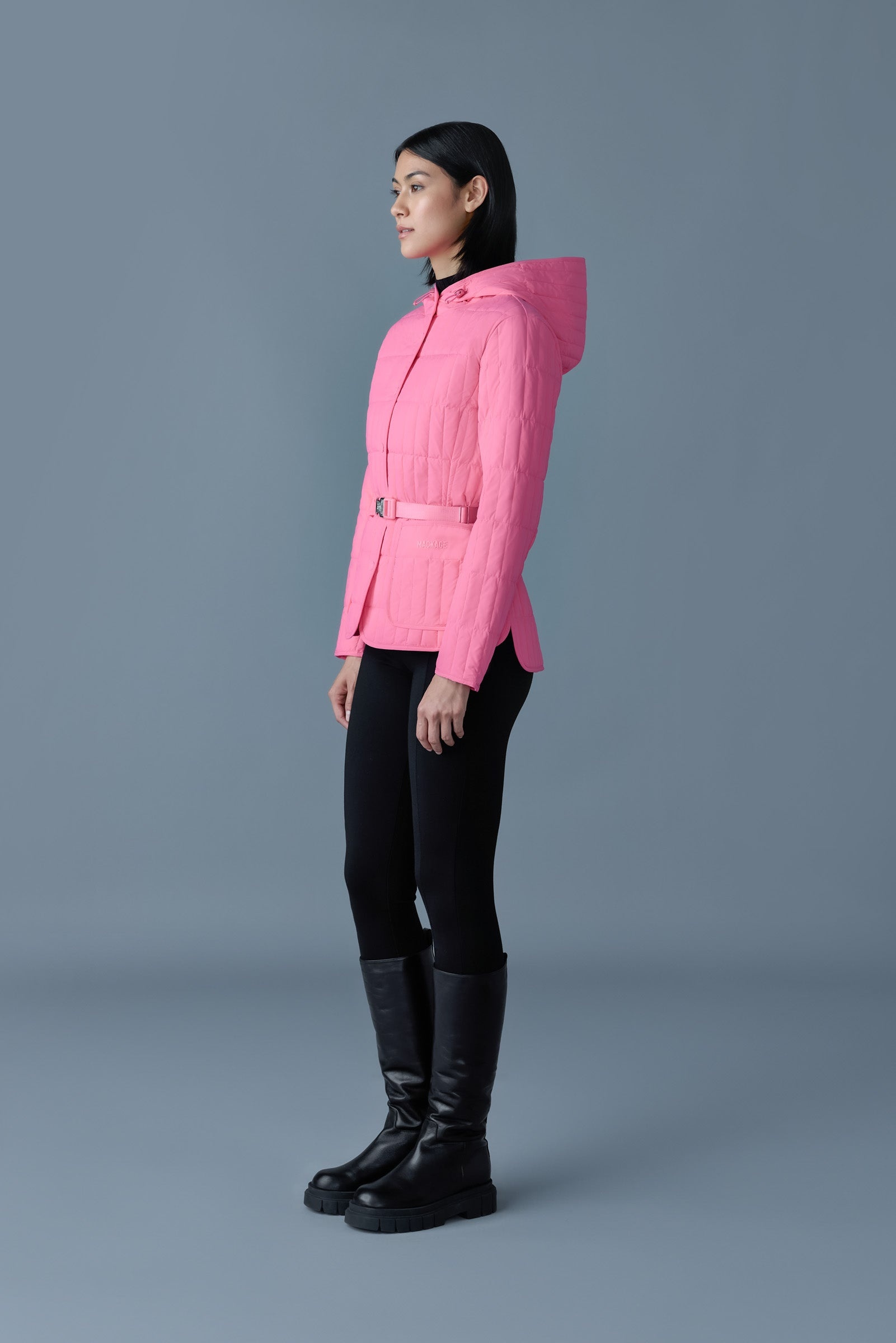 RAJA Light Down Vertical Quilted Jacket - 3