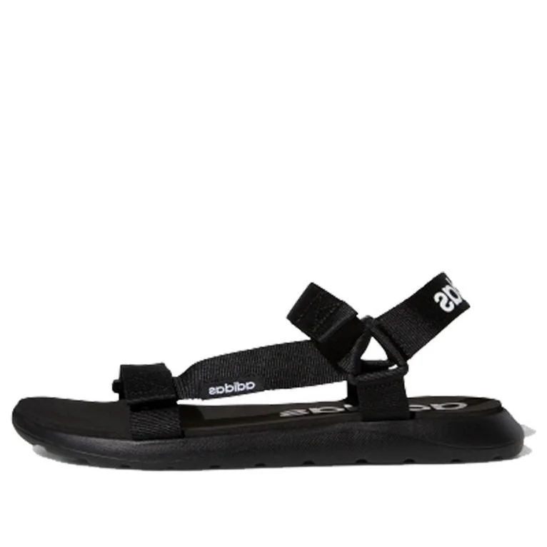 adidas Comfort Sandal 'Black White' EG6514 - 1