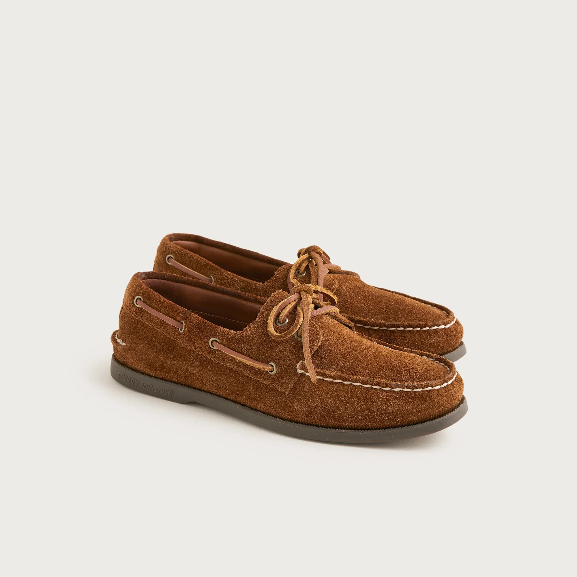 Sperry® X J.Crew Authentic Original unisex two-eye boat shoes in roughout suede - 1