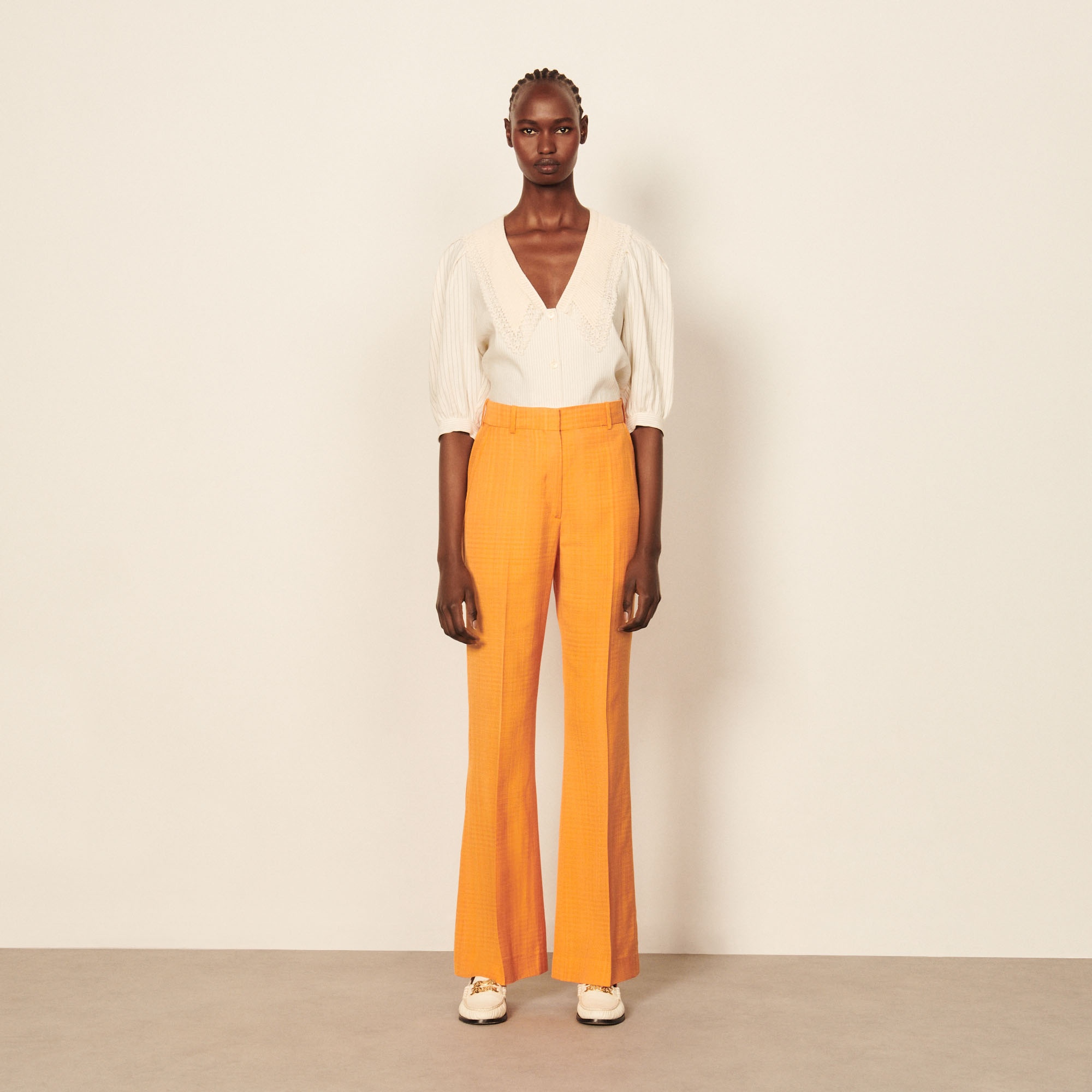 Straight-leg trousers - 7