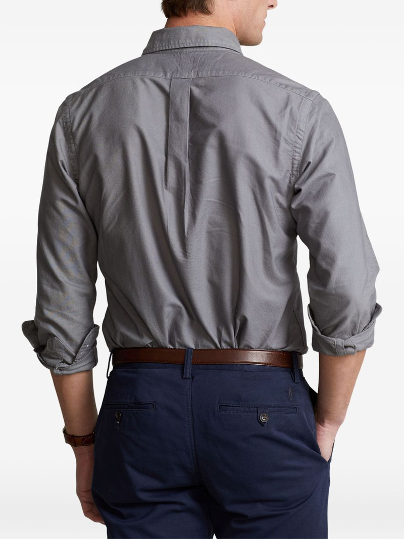 buttoned logo shirt 4