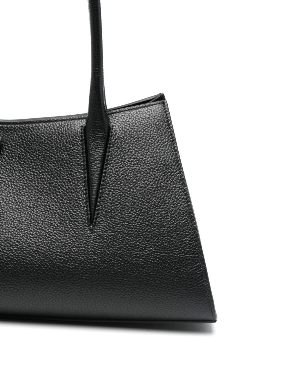 leather tote bag - 4